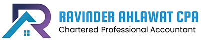 Ravinder Ahlawat CPA Accountant Logo