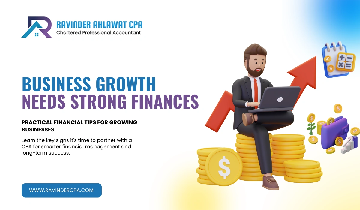 BUSINESS GROWTH NEEDS STRONG FINANCES